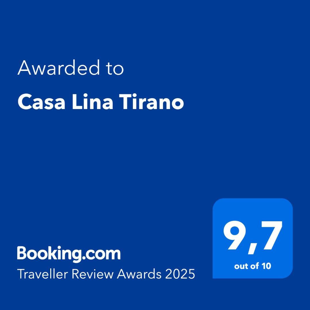 Casa Lina Tirano Lägenhet Exteriör bild